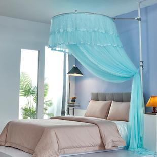 厂家直销圆顶蚊8帐伸缩支1架1.2m1.5m.米儿加童厚蚊帐6008爱诗可