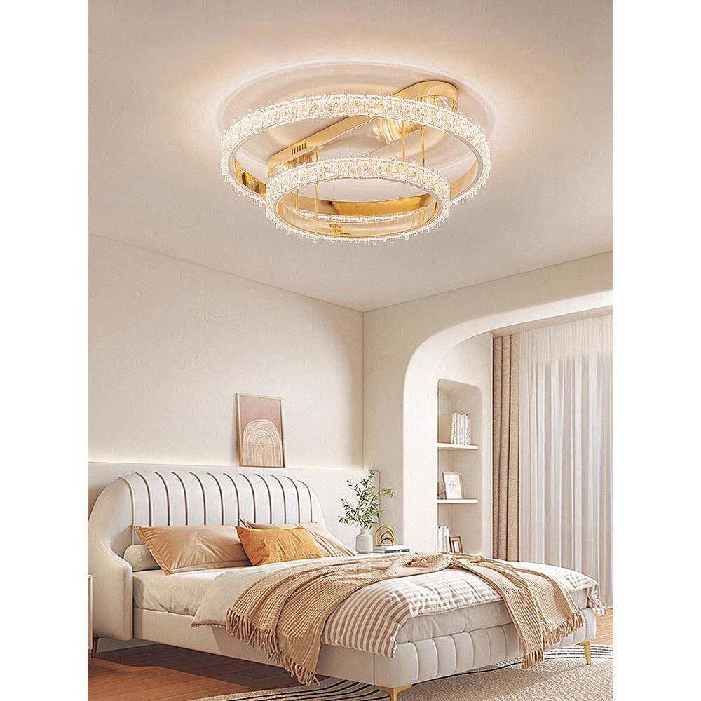 奢大气客厅师吸顶灯厅后现代简约轻创餐意设计水晶卧室灯202YK789