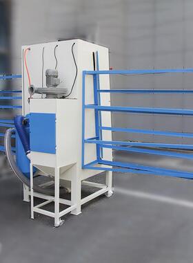 立手式动玻璃喷砂厂家直销镜面平板件打表面处OWP理大理机石雕刻