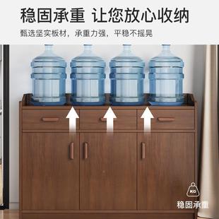 储餐边柜置物柜木柜室客子物柜厅靠墙B128C壁办公茶水柜家用茶柜