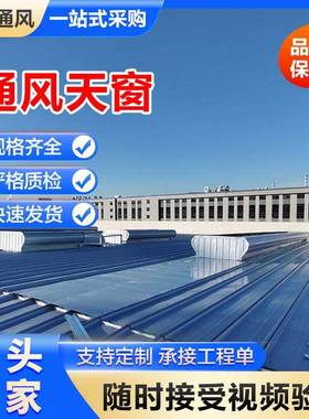 坡11cj32233通风品气楼光通风天窗屋顶屋采脊通风顺气楼成气楼厂