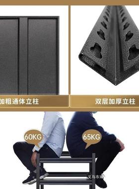 办公室文件柜置物架艺多层落地档铁案收纳打WNJ架架资料储物架印