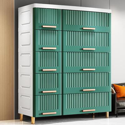 欧式75216-5多功7能多储层物柜子585宽度大容量抽屉式收-纳柜