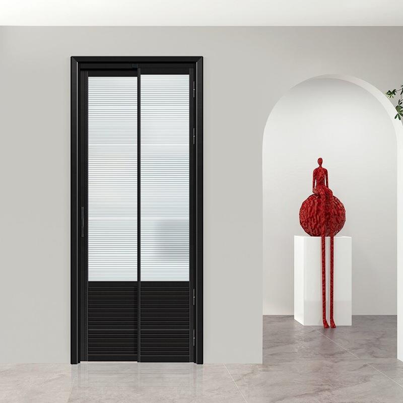 窄边PDVTL门T门平开推拉一体P门卫生折叠门厨房所厕玻璃间门