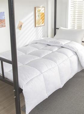 新学生宿舍羽丝绒被子褥子床垫款床人上下铺褥床垫床单25632垫被