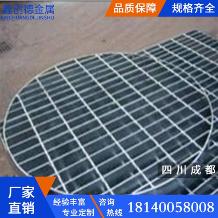 镀锌钢格重型电台厂平踏步钢902格栅圆形板沟盖地板厂家