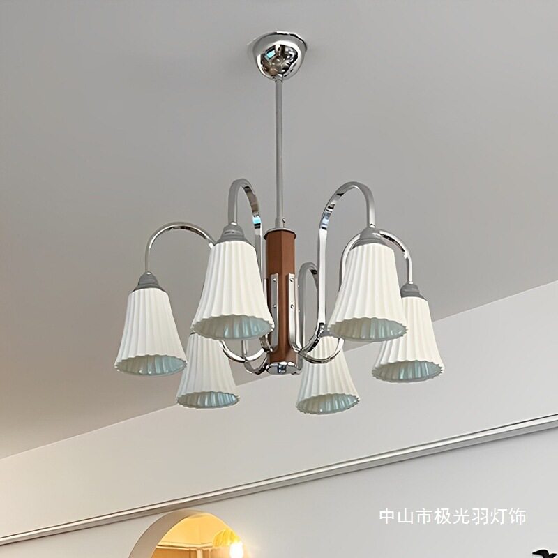 法式中古风陶瓷客厅吊灯现代简约复古美式法式南洋餐厅书房卧室灯