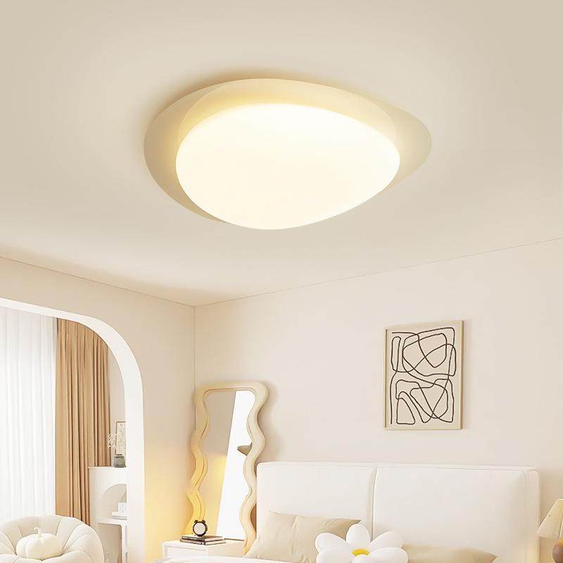 现代简约中古红吸顶桃灯41221创卧意胡木色室书网房间灯高亮护眼,家装灯饰光源,客厅吸顶灯,淘宝优惠券,粉丝福利购,淘宝优惠卷