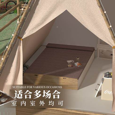 折叠床双人伸风琴床用家单人多功能隐形床床沙发一体式缩简约FCJ