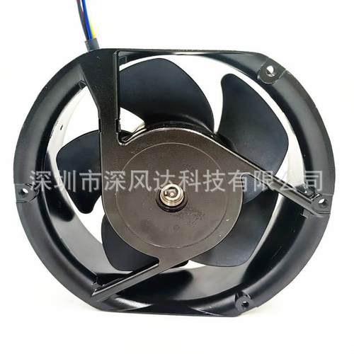 15050VA-48Q-EA- 24V铝框大风量风扇 17251大型服务器机柜风扇直