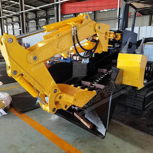 矿用破挖一体机 煤矿井下挖掘式装载机 全液压防爆扒渣机