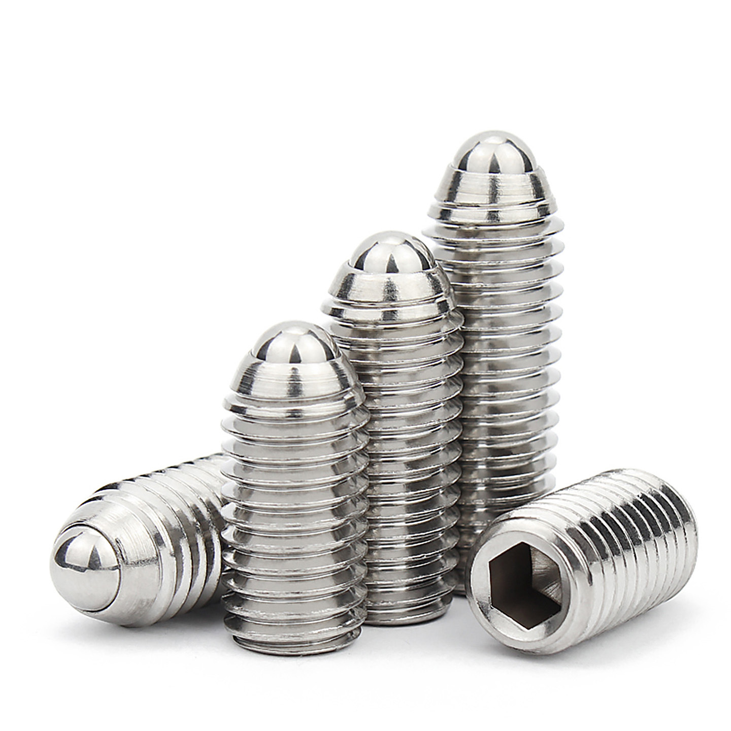 定位珠球头柱塞 ZAF51ZAF01/02/03/04-M3/M4/M5/M6/M8/M10/M12/16