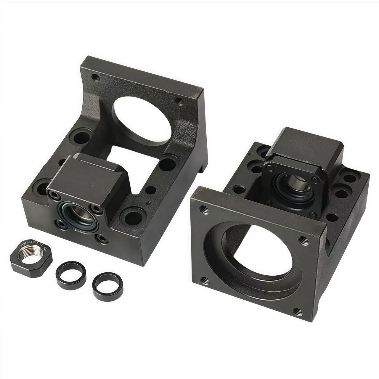 丝杠支座组件LEF20-d25-F90 F100 F100A F110-h48高型整合传动座