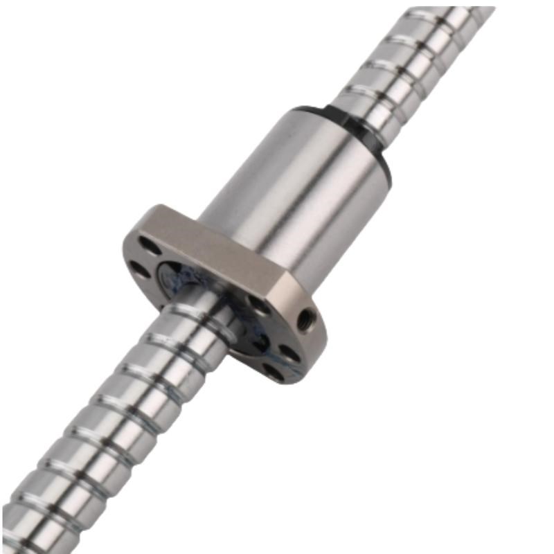 研磨滚珠丝杠LCX41-8l0-10/20-L800~5000-F50~F150-P45~P55 轴径8