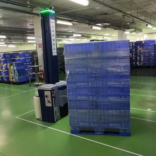缠绕包装机 意大利ROBOPAC缠绕机ROBOT S7 罗宝莫自走缠绕机