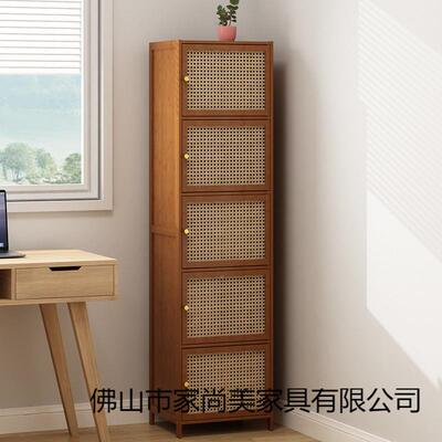 书子柜带门置物架多收纳层夹储物柜客缝厅展示柜RGM书架靠墙电视