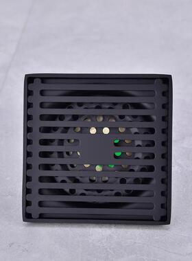 修斯304锈钢地漏防臭排大量浴亚室卫生不间阳JYDL台排水下水道防