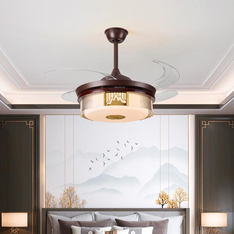 客厅吸顶灯轻奢图中式灯风扇灯新房间灯纯货简约无