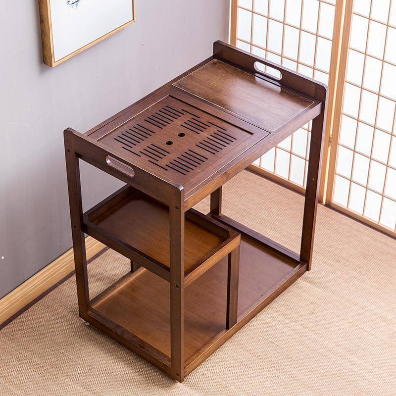 茶车移动茶台家用小茶台简约茶水柜茶盘套装一体客厅茶桌泡茶车厂