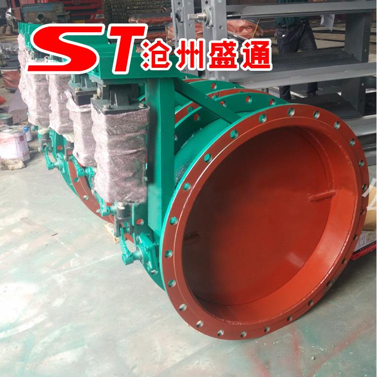 气动风门φ1000风管气动蝶阀 带磁环气动风门 碳钢法兰风量调节阀