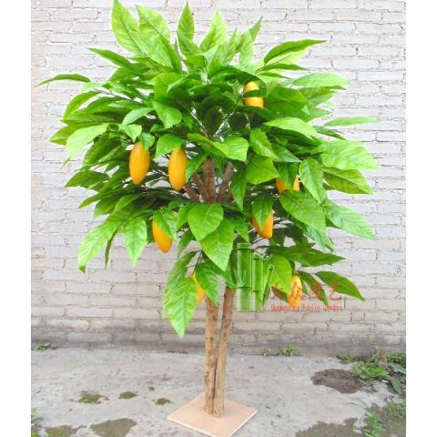 仿真芒果树假芒果树水果档超市水果堆头展位装饰水果树假绿植