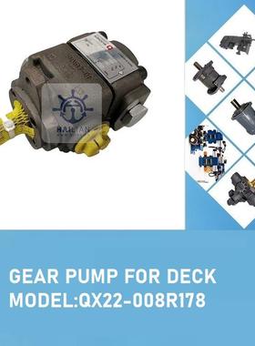 BUCHER QX22-008R178 Gear pump for deck 船舶甲板齿轮泵液压泵