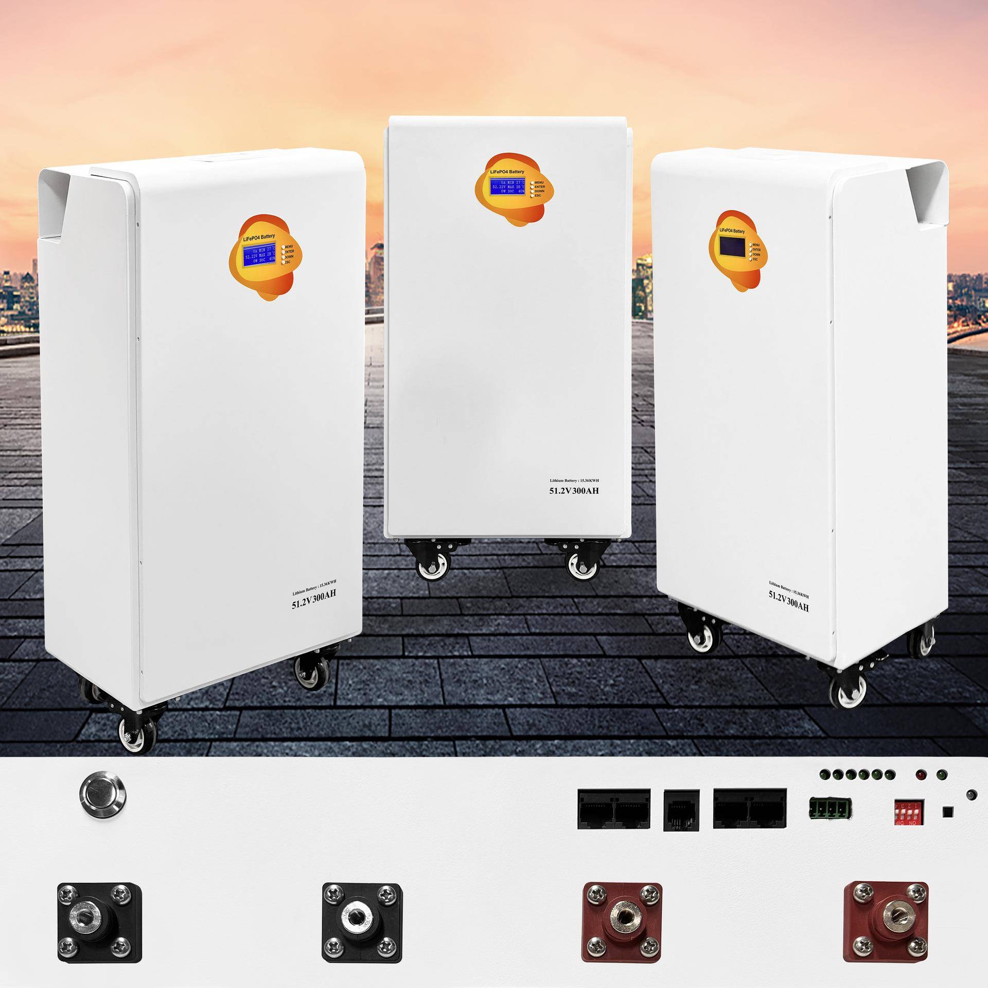 非统洲15K能W.h家庭移动光储AL-MB512池家用光伏储系太电阳能发电