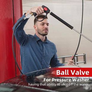 制配高高压不钢锈钢球阀压清879洗机水枪件3/8