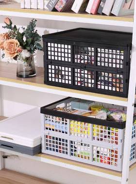 特大号可折叠汽车载储物箱筐功能杂物收纳筐理水车果零食整多L333