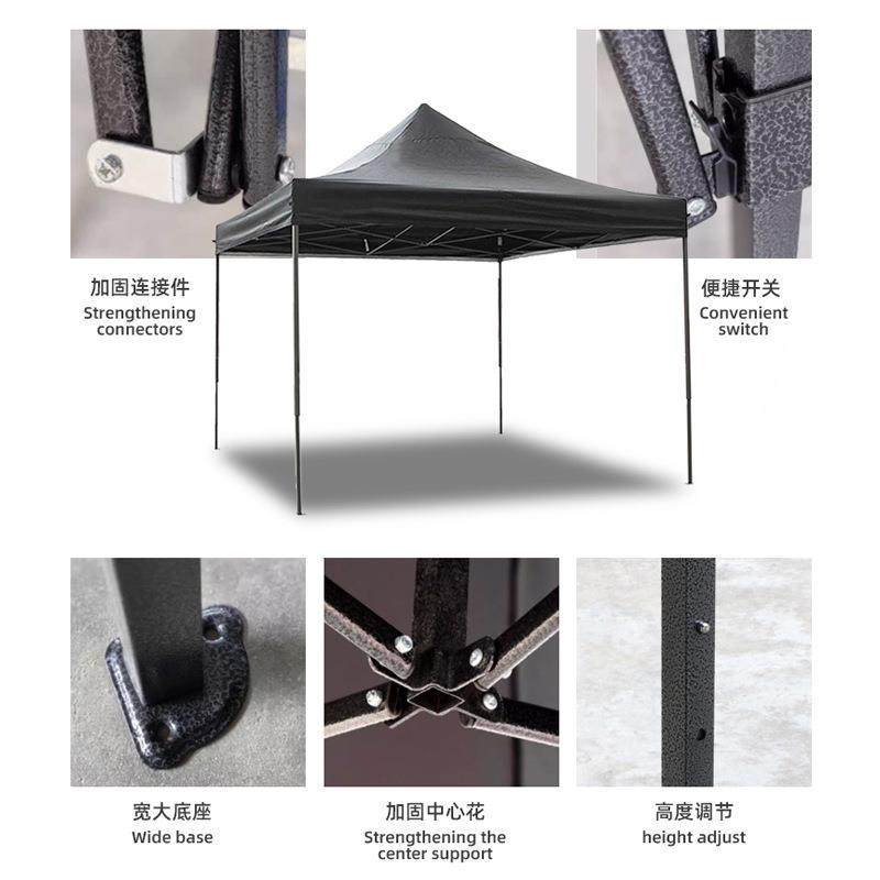 制广告休闲遮阳篷览篷户外摆摊酒席广告折帐定叠169展帐篷印刷log