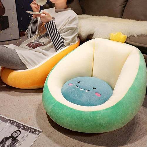 坐垫地上懒人坐童墩榻榻米蒲卧室宿舍椅子飘窗团地板软垫儿WWF阅