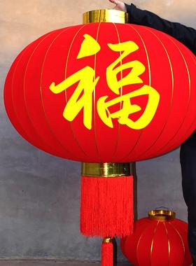 年春节灯款植绒大红灯笼大笼挂大门VOO喜庆大号新户外布品质优选