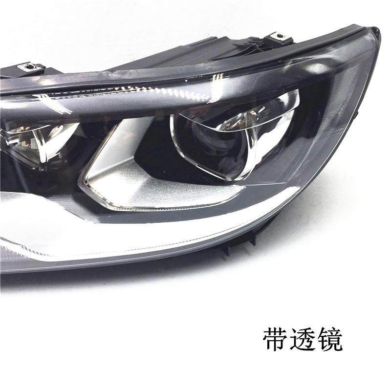 用于大众13日-16款新总途观前TG照灯大灯成不带行灯低配途观适大