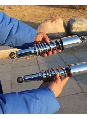 摩簧托车国产太125避震器GNGN125125后减震加粗弹减震子器后叉配