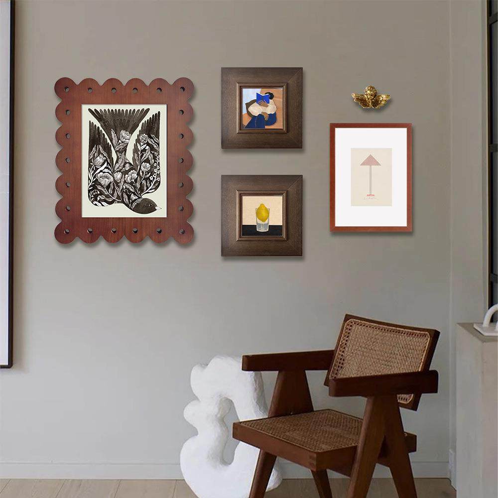 法式中古风客厅装画老钱风饰书房卧室挂画厅餐壁边餐柜RKV玄关走,家居饰品,现代装饰画,淘宝优惠券,粉丝福利购,淘宝优惠卷