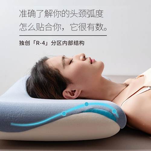 酒店同款二代深睡枕头Pro双芯MSF2024-护颈椎枕男记忆棉第枕芯女