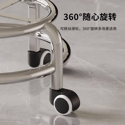 明小凳子家用矮万轮小凳子移向动静凳音透小椅HXL子家用儿童滑轮