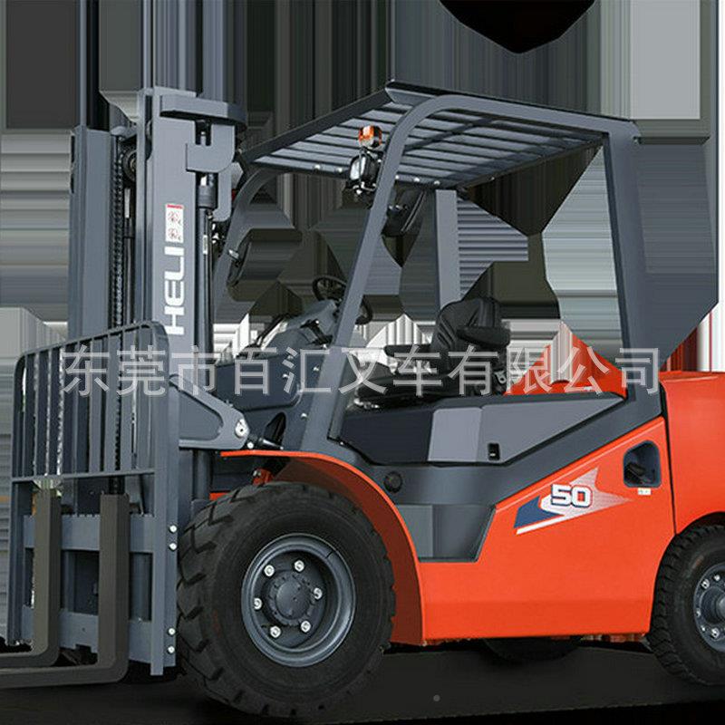 5-10新车吨合QKJ力叉搬运车厂家燃料式柴叉车款座驾油式叉车柴油