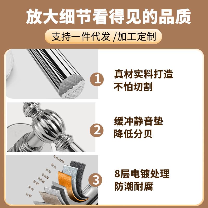 色法门A18-051/把手卧室门锁室内音锌式合金木门分体锁中复银古静