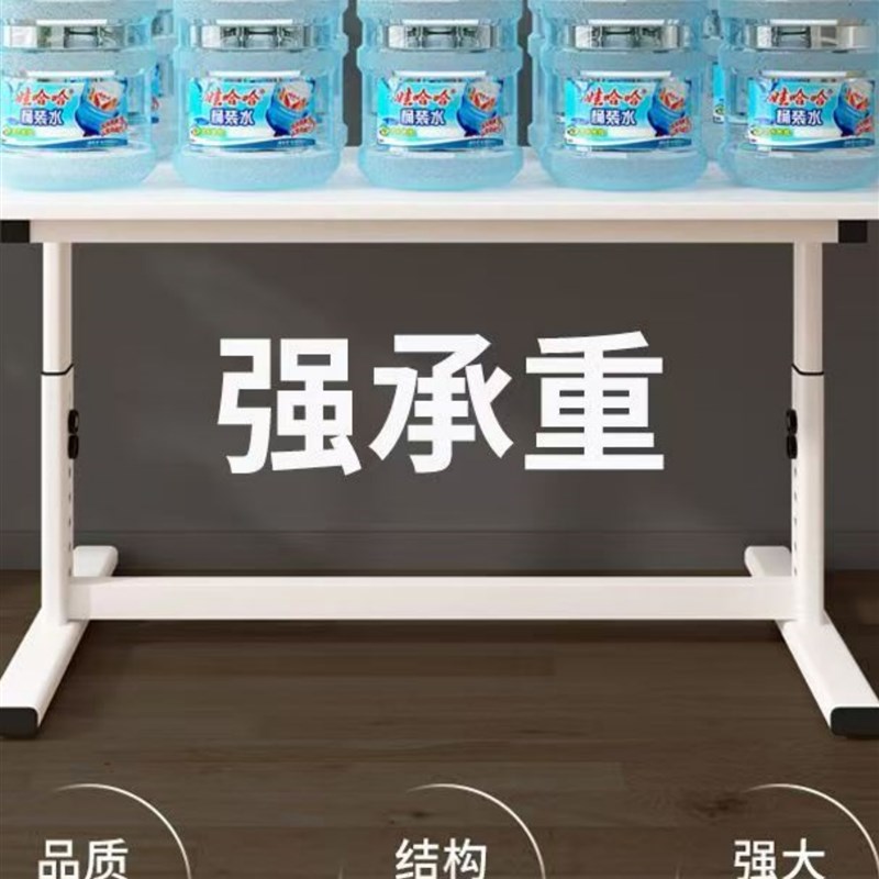 手动可升降桌腿茶几支架可调节小型书桌台面架子小Y尺寸写字桌脚