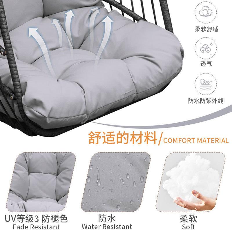 定制外吊篮8用阳户台家藤制吊篮千椅室内秋人吊篮鸟巢庭院吊椅
