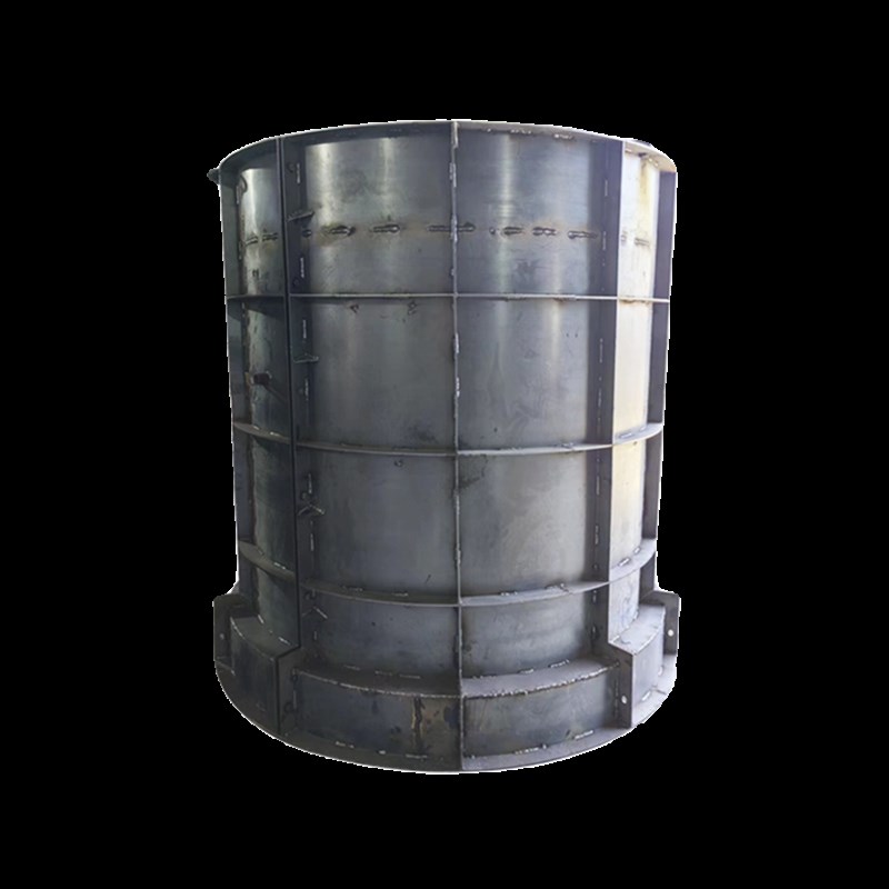 检查井模具预制混凝土o水泥圆柱钢模板污水处理井雨水电力定制工