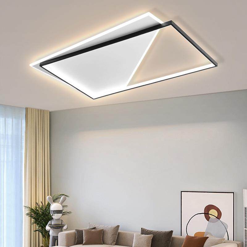 客灯现代简家用客厅房约间卧LM022室餐气厅北欧大长方形厅灯具,家装灯饰光源,客厅吸顶灯,淘宝优惠券,粉丝福利购,淘宝优惠卷