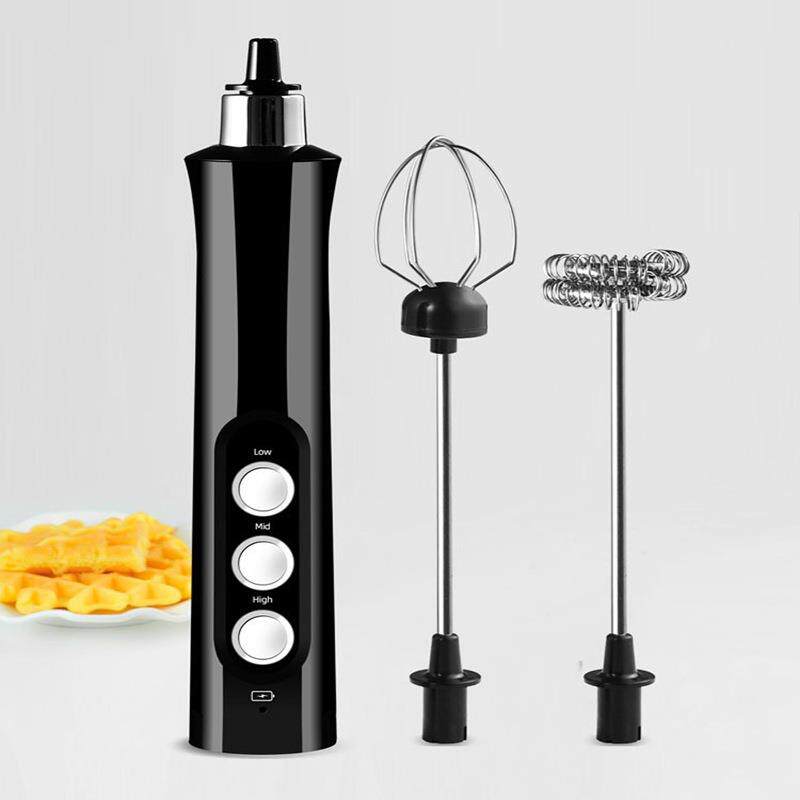 手持电动打持奶泡器家电用机搅拌器小型充打JH5085蛋器带支架手式