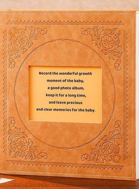 6寸100486张0相册本纪念册侣大容量收家庭插页式高端5寸情照片影