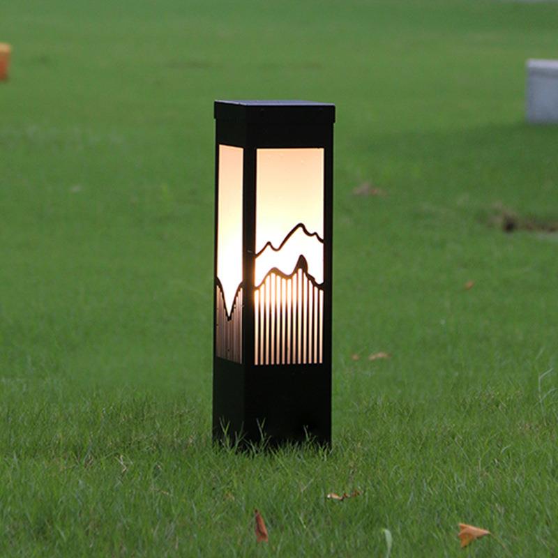 太阳能草别坪灯户围外防水中式院YG-CPD01灯花园庭墅落地灯草坪插