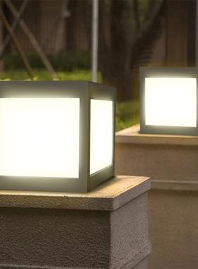 别户外阳防水太能庭院灯花园柱头围墙HP201808灯大门柱子灯墅新农