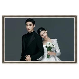 1TX7结婚照放大挂墙主卧婚F7685S6M室打印纱照卧洗照片做成定制冲