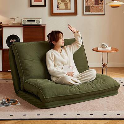 懒人发沙可躺人可床睡折叠沙发人类狗窝卧室房间单小沙发WOE懒人