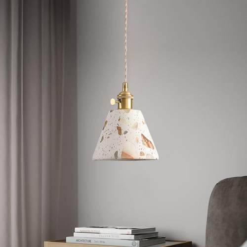 怀旧复古卧意室台床头创三头5餐厅民宿吧玄关服装店水灯磨石吊灯